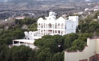 В сети появилось новое видео о дворце Медведчука в оккупированном Крыму