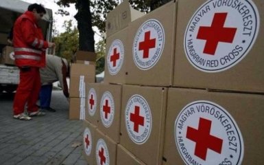 Красный Крест направил гуманитарную помощь в оккупированный Донецк