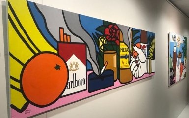 «Шик-модерн»: в Киеве открылась выставка работ молодой украинской художницы