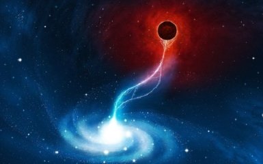 Як чорна діра насправді поглинає зірки — подібного ви ще не бачили