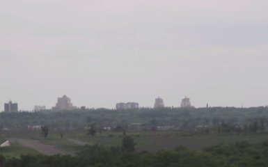Как боевики поливают минами позиции АТО под Донецком: появилось видео