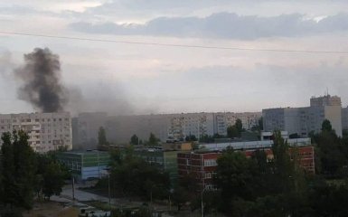 Армия РФ утром массировано обстреливает Энергодар из минометов