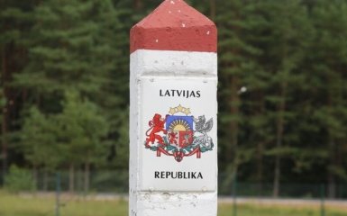 Border of Latvia