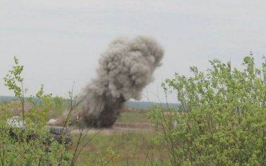На военном полигоне в Днепропетровской области произошел взрыв, много раненых