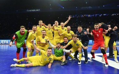 Украина сыграет с командой РФ в полуфинале Евро-2022 по футзалу