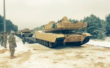 Танки США в Польше: видео с боевой техникой и солдатами восхитило соцсети