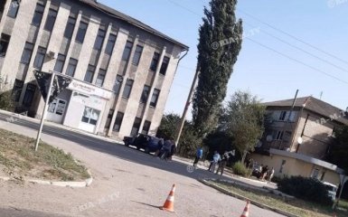 Под Мелитополем взорвали штаб по подготовке к "референдуму"