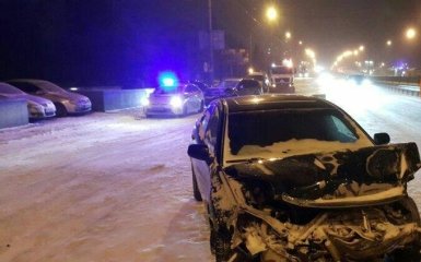 П'яний винуватець аварії в Києві виявився високим чином: з'явилося відео