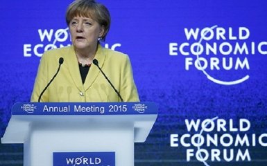 Меркель не поїде на Всесвітній економічний форум в Давосі