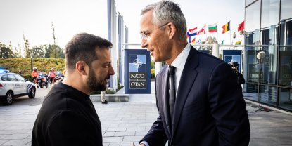 Владимир Зеленский, Йенс Столтенберг