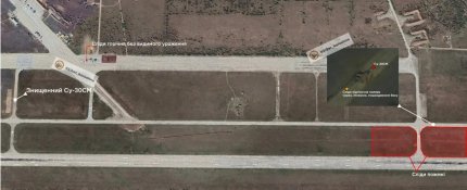 Україна знищила Су-30СМ армії РФ ударом по аеродрому “Саки” 
