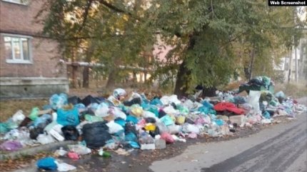 Росія перетворює Луганську та Донецьку області на сміттєзвалище 