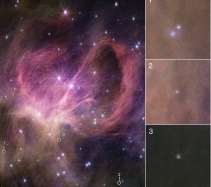 Три коричневих карлики в скупченні IC 348